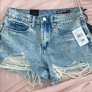 blank nyc jean shorts